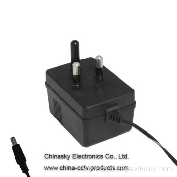 CCTV Power Supply 24VAC 500mA, South African plug